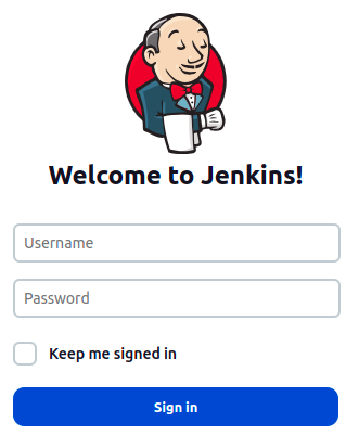 Jenkins login