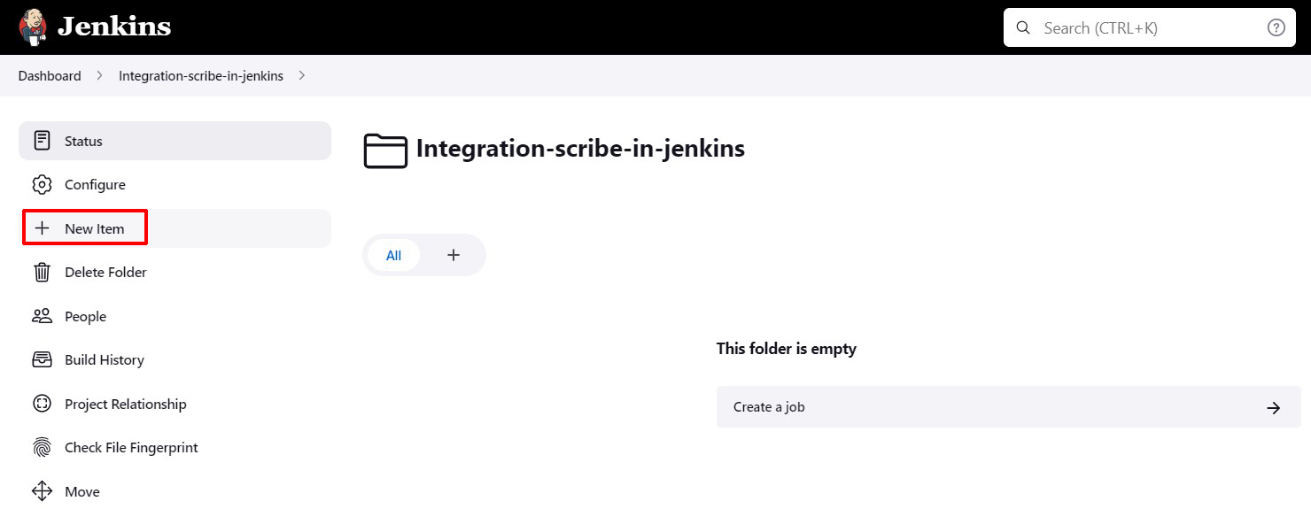 Jenkins New Item